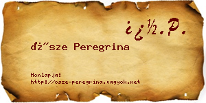 Ősze Peregrina névjegykártya
